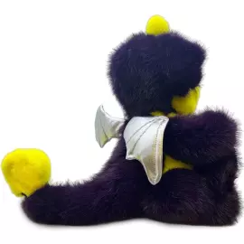 Дракон из меха норки, фиолетовый